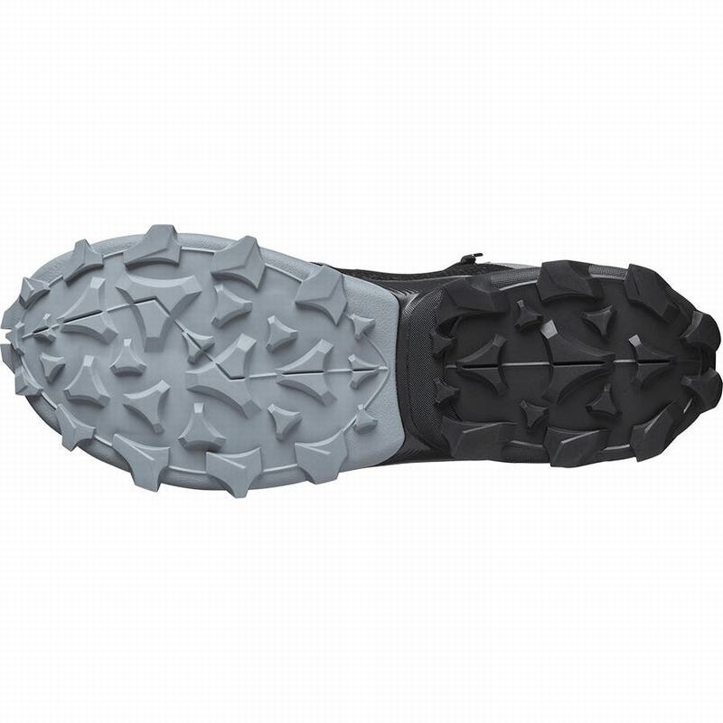 Salomon CROSS OVER CHUKKA GORE-TEX Gris Negras | 4723VWIFX