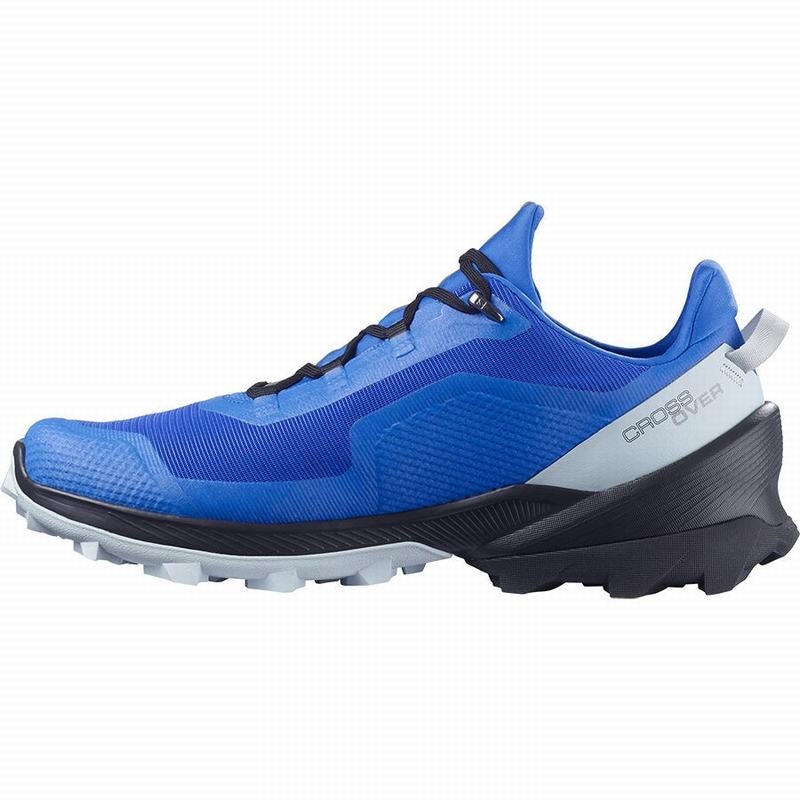 Salomon CROSS OVER GORE-TEX Azules Negras | 9817ECITK