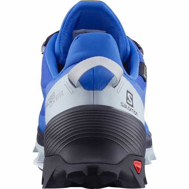 Salomon CROSS OVER GORE-TEX Azules Negras | 9817ECITK