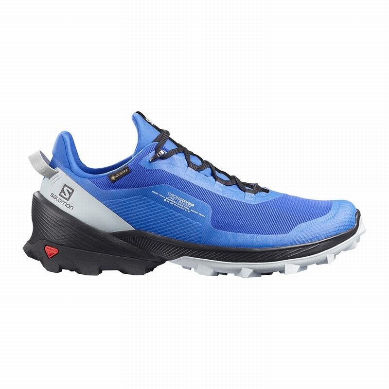 Salomon CROSS OVER GORE-TEX Azules Negras | 9817ECITK