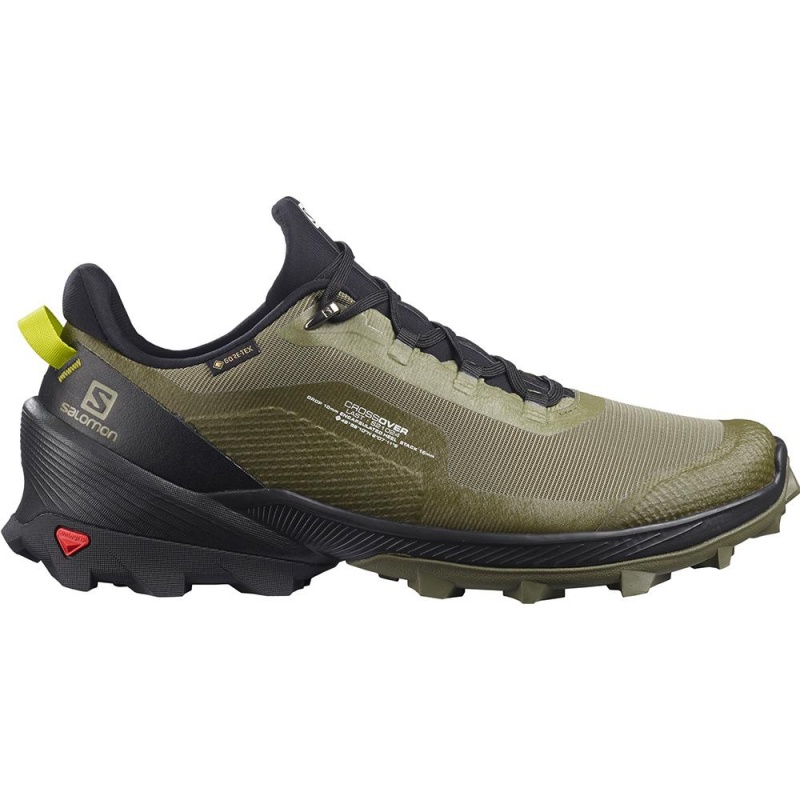 Salomon CROSS OVER GORE-TEX Verde Oscuro | 2108FPNEZ