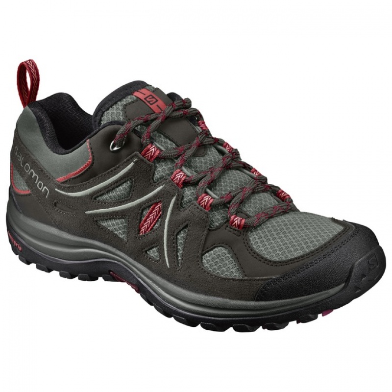 Salomon ELLIPSE 2 AERO W Negras Plateadas | 0172RLAFE