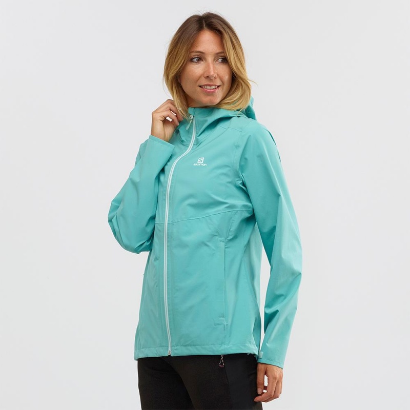 Salomon LA COTE FLEX 2.5L JKT W Turquesa | 6402OLRQK