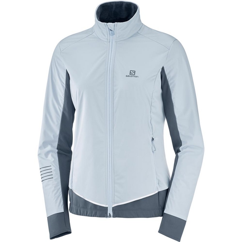 Salomon LIGHTNING LIGHTSHELL JKT W Azules | 5893OHVKF