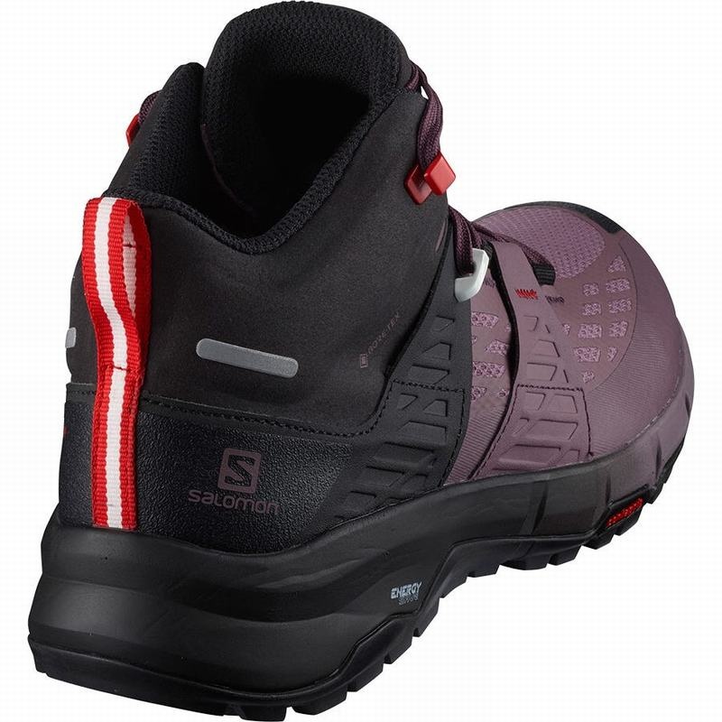 Salomon ODYSSEY MID GTX W Negras Rojas | 6390SWTRY