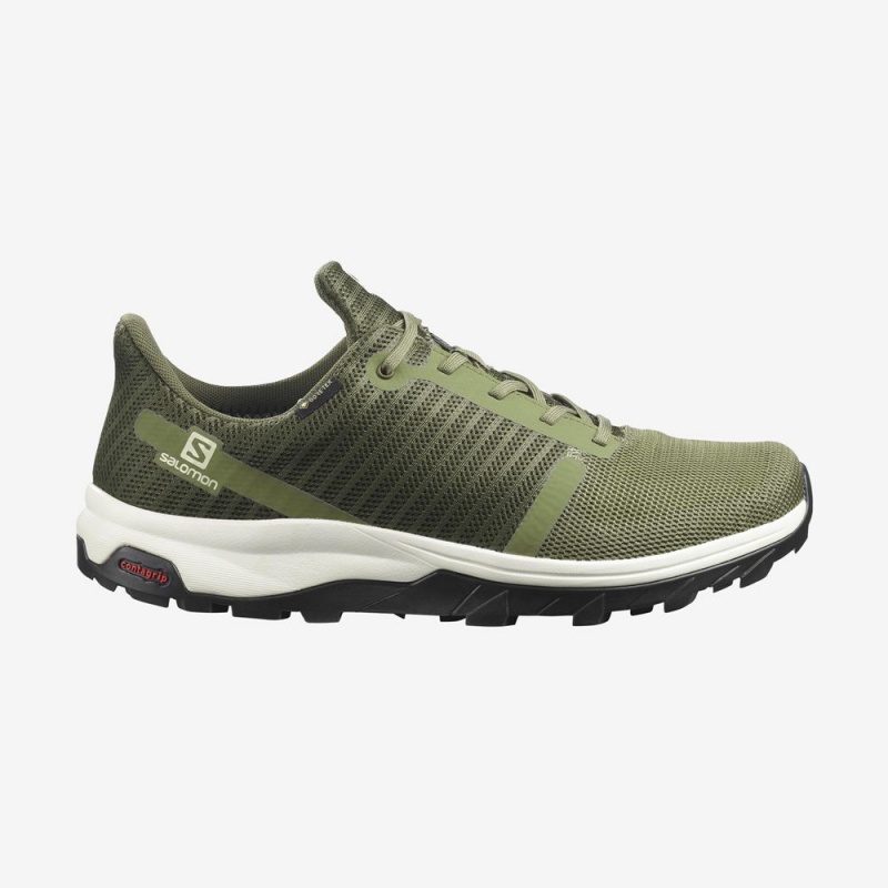 Salomon OUTBOUND PRISM GORE-TEX Verde Oliva Verde | 4627JIHCB