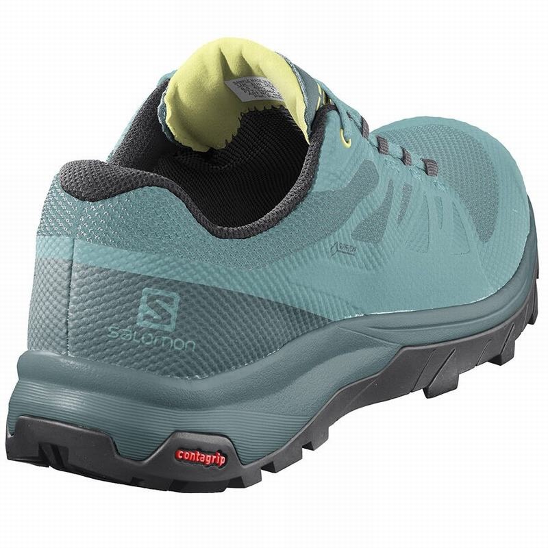 Salomon OUTLINE GORE-TEX Turquesa Verde | 7193YOXUK