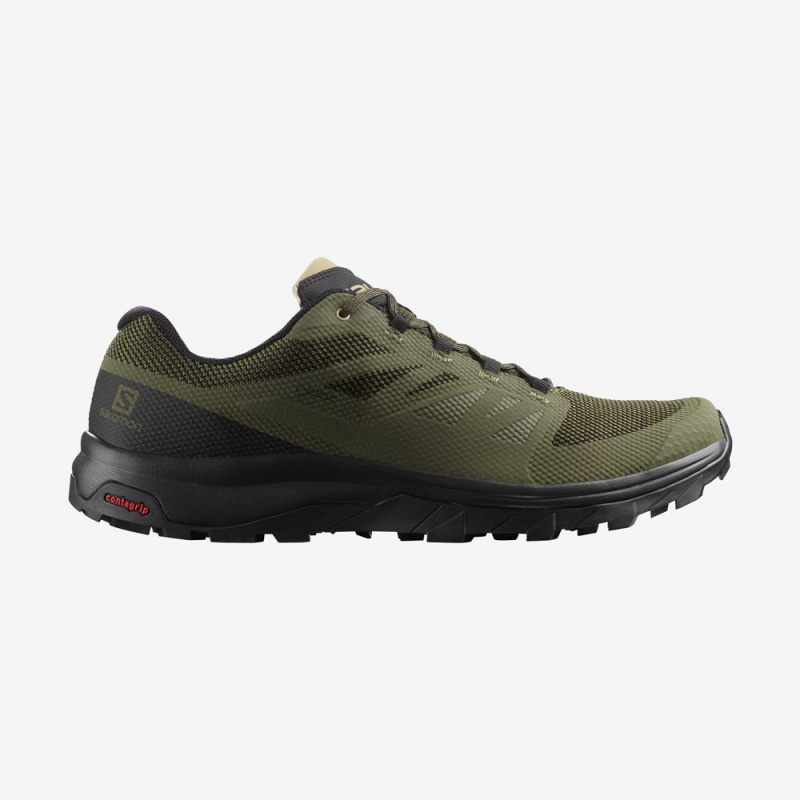 Salomon OUTLINE GORE-TEX Verde Oliva Verde | 0793MCSWG