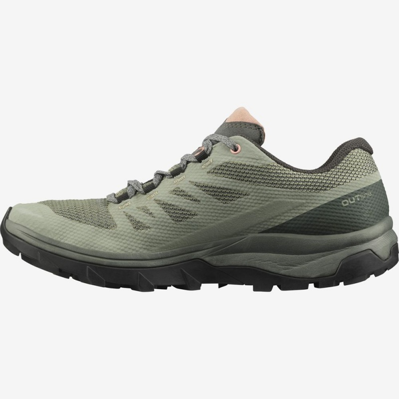 Salomon OUTLINE GORE-TEX Verde Oliva | 7630BHCXG