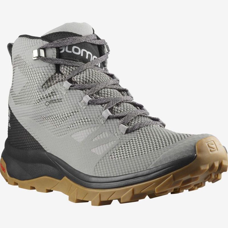 Salomon OUTLINE MID GORE-TE Gris | 7321CLWKZ