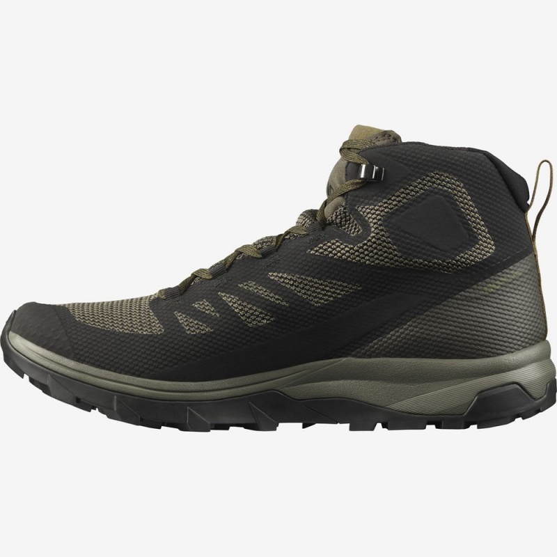 Salomon OUTLINE MID GORE-TE Negras | 2486XUYJQ