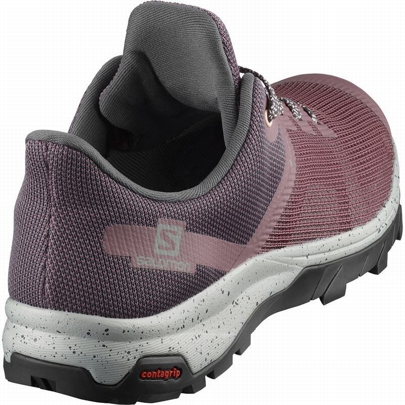 Salomon OUTLINE PRISM GORE-TEX Burdeos | 9648TUGIX