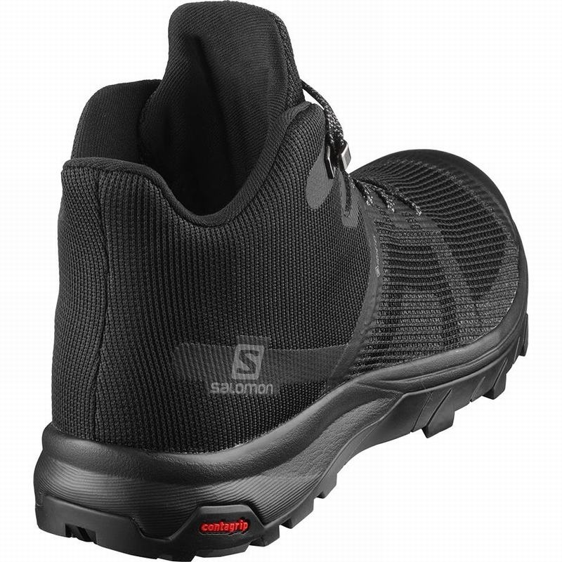 Salomon OUTLINE PRISM MID GORE-TEX Negras | 3817GYPLZ