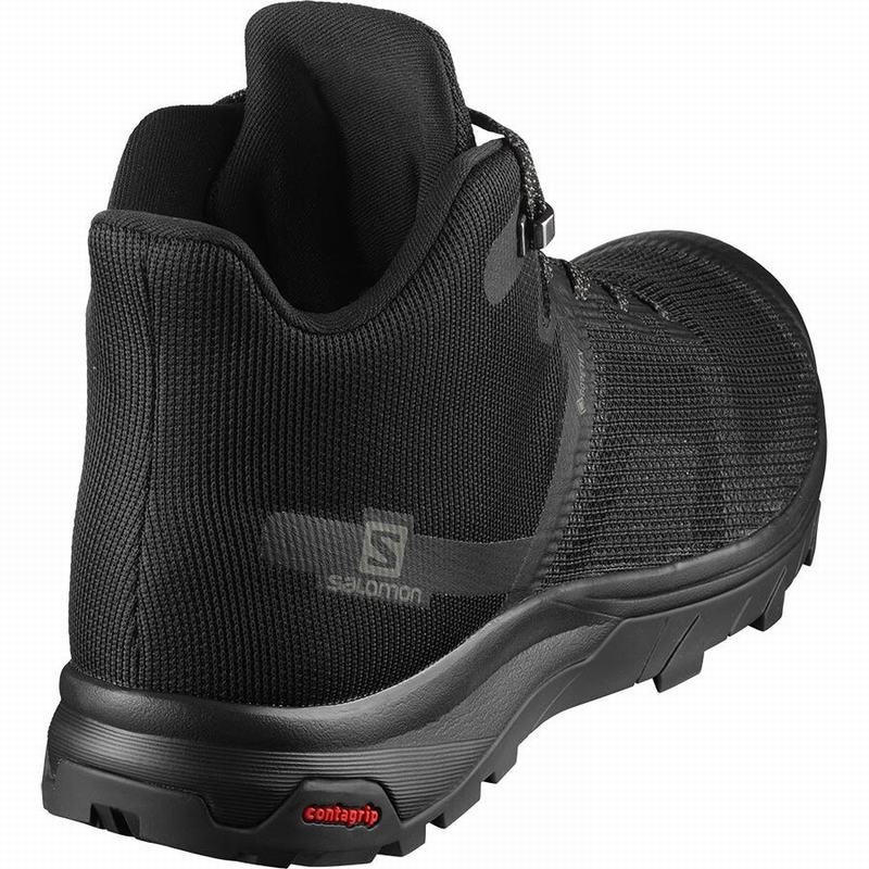 Salomon OUTLINE PRISM MID GORE-TEX Negras | 3271IXTSK