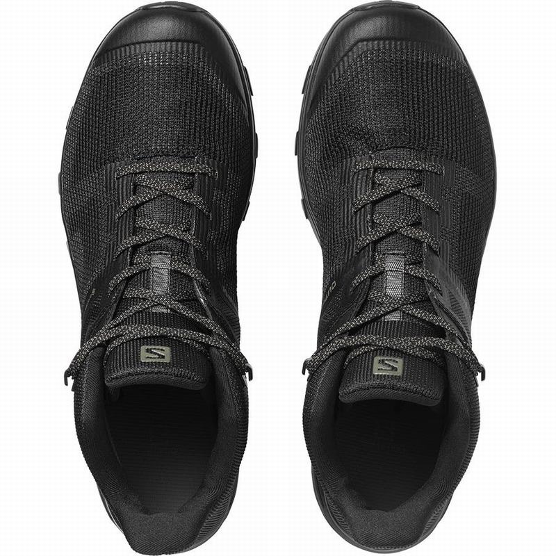 Salomon OUTLINE PRISM MID GORE-TEX Negras | 3271IXTSK