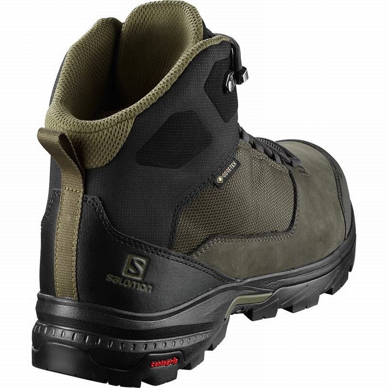 Salomon OUTWARD GORE-TEX Verde Oliva Negras | 3085DRBYQ