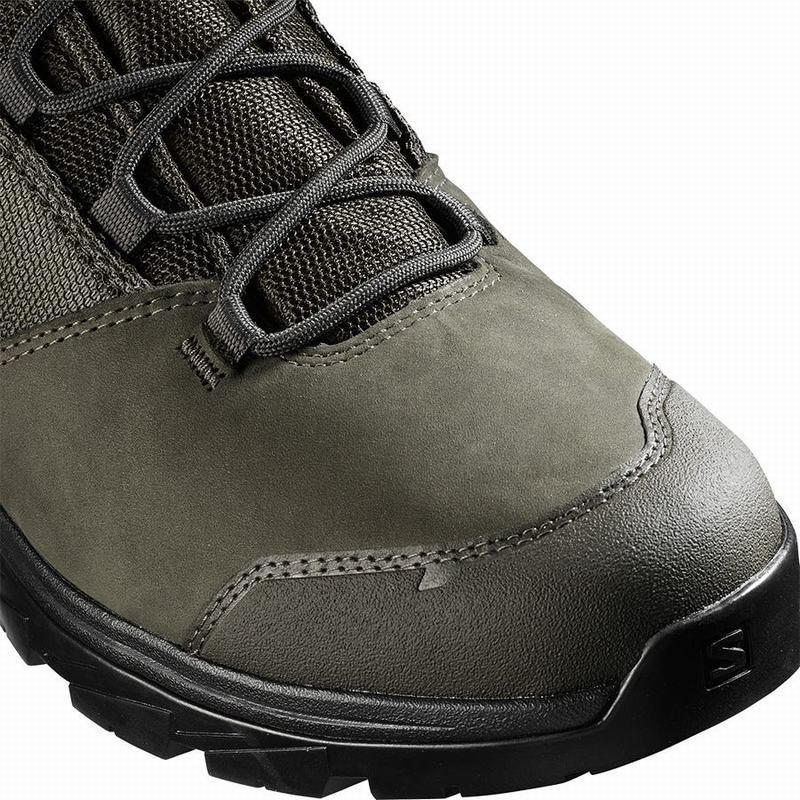 Salomon OUTWARD GORE-TEX Verde Oliva Negras | 3085DRBYQ