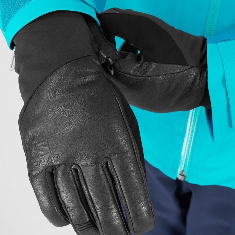 Salomon PROPELLER PLUS GLOVE Negras | 7512GPDJU