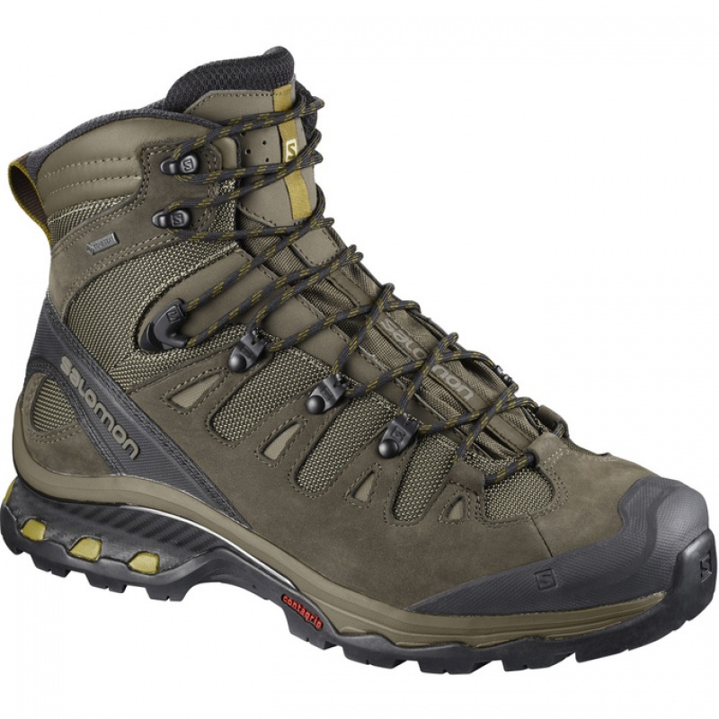 Salomon QUEST 4D 3 GTX Marrones Negras | 8239UYQKH