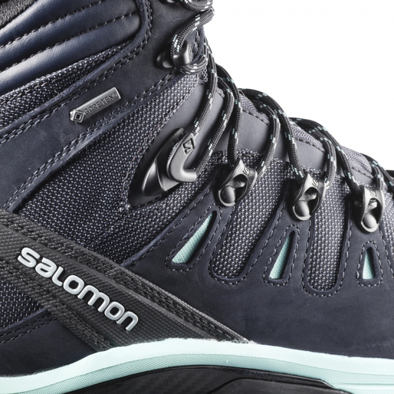 Salomon QUEST 4D 3 GTX W Chocolate Negras | 4026MOJBN