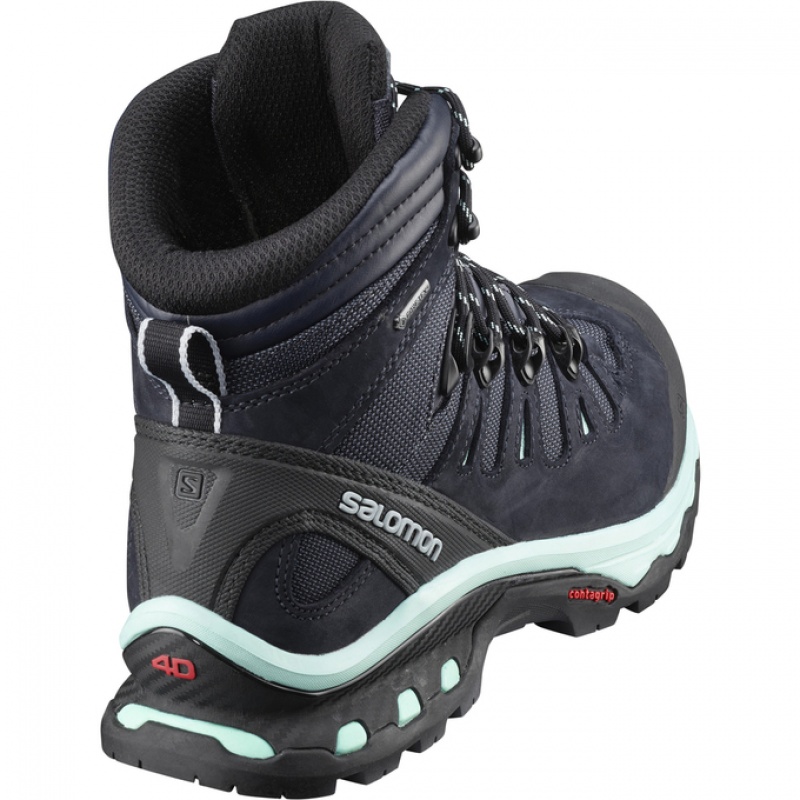 Salomon QUEST 4D 3 GTX W Chocolate Negras | 4026MOJBN