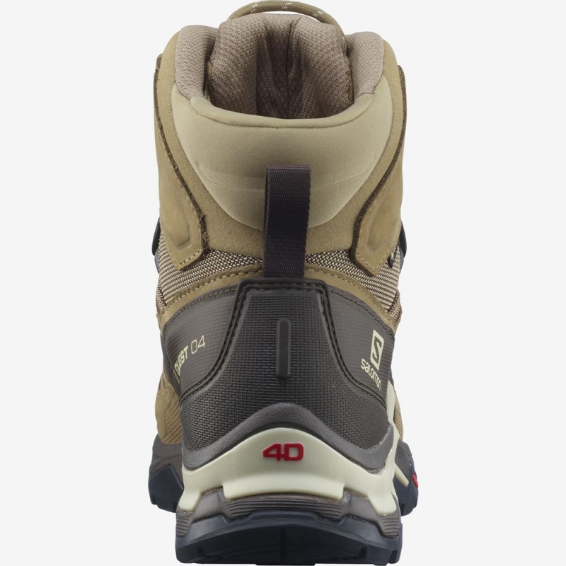 Salomon QUEST 4 GORE-TEX Kaki | 5346BSHNG