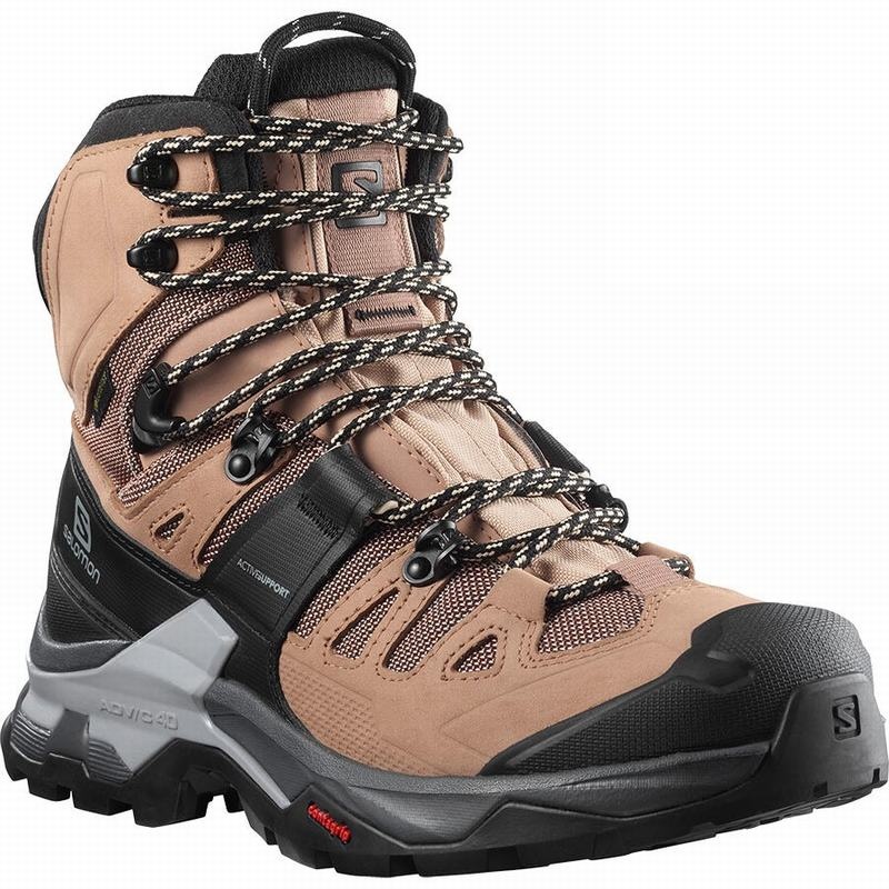 Salomon QUEST 4 GORE-TEX Marrones Negras | 6750MVYRI