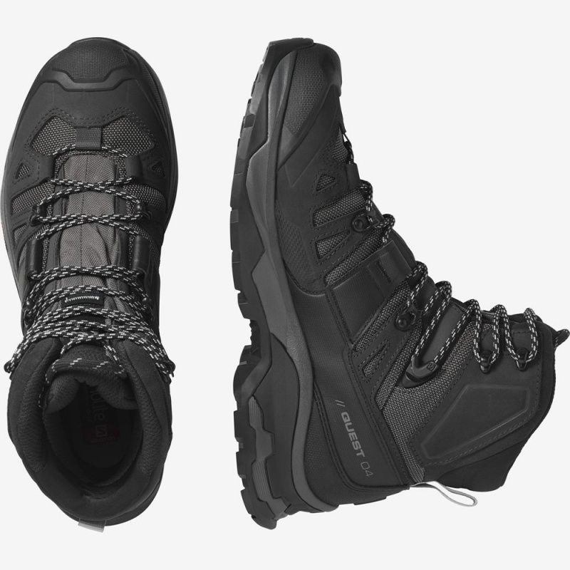 Salomon QUEST 4 GORE-TEX Negras | 1960SFKLT