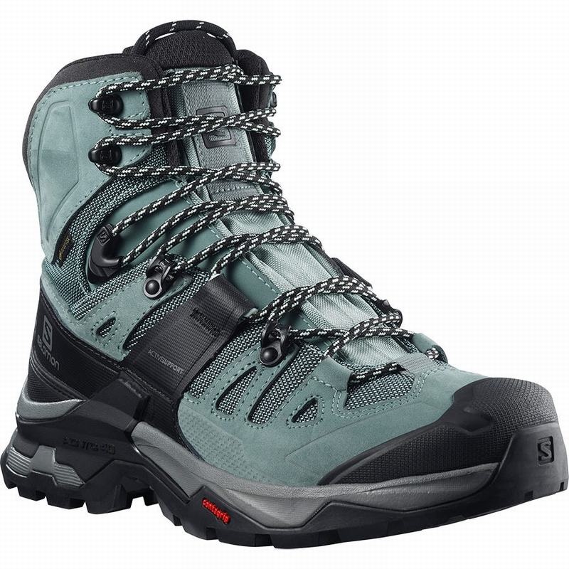 Salomon QUEST 4 GORE-TEX Verde Azules | 9480GEHZQ