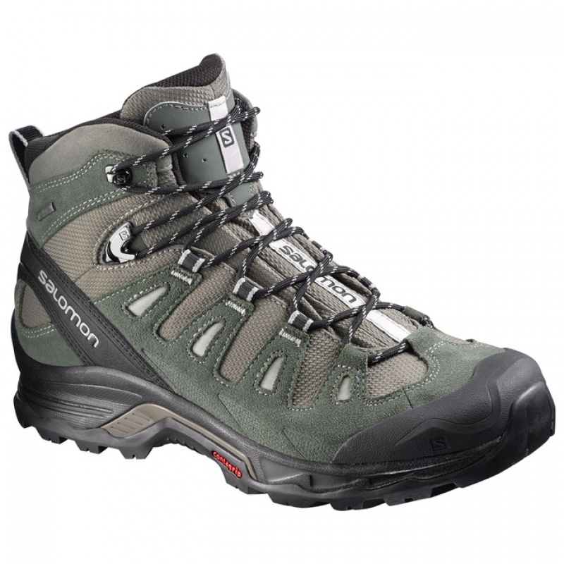 Salomon QUEST PRIME GTX Verde Oliva Negras | 5081ZMXWC