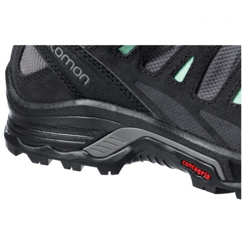 Salomon QUEST PRIME GTX W Negras Plateadas | 0674URPLZ