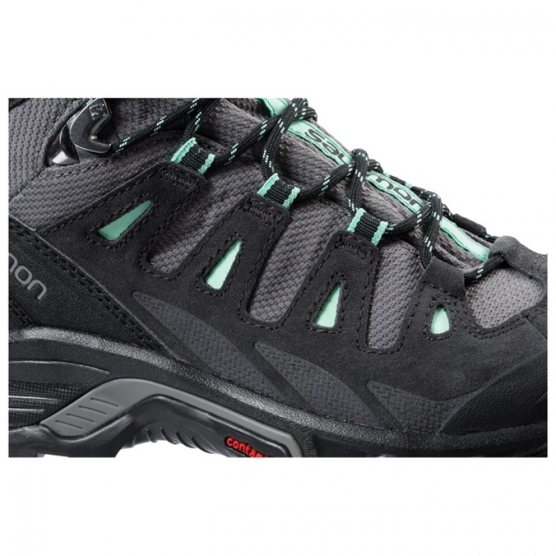 Salomon QUEST PRIME GTX W Negras Plateadas | 0674URPLZ