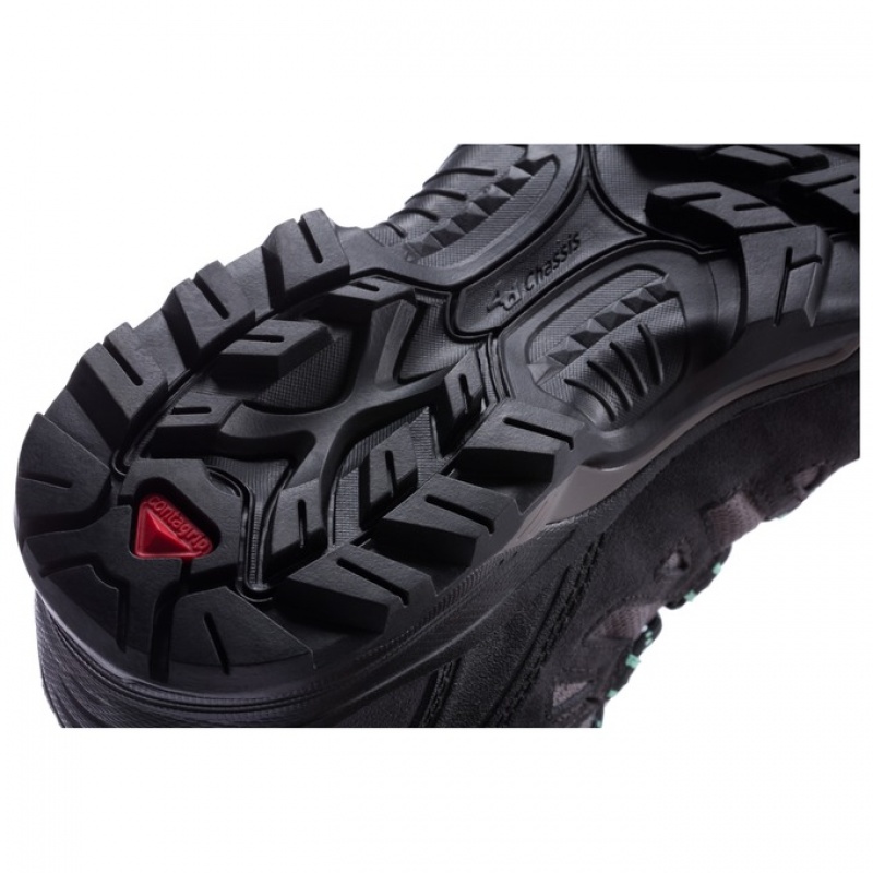 Salomon QUEST PRIME GTX W Negras Plateadas | 0674URPLZ