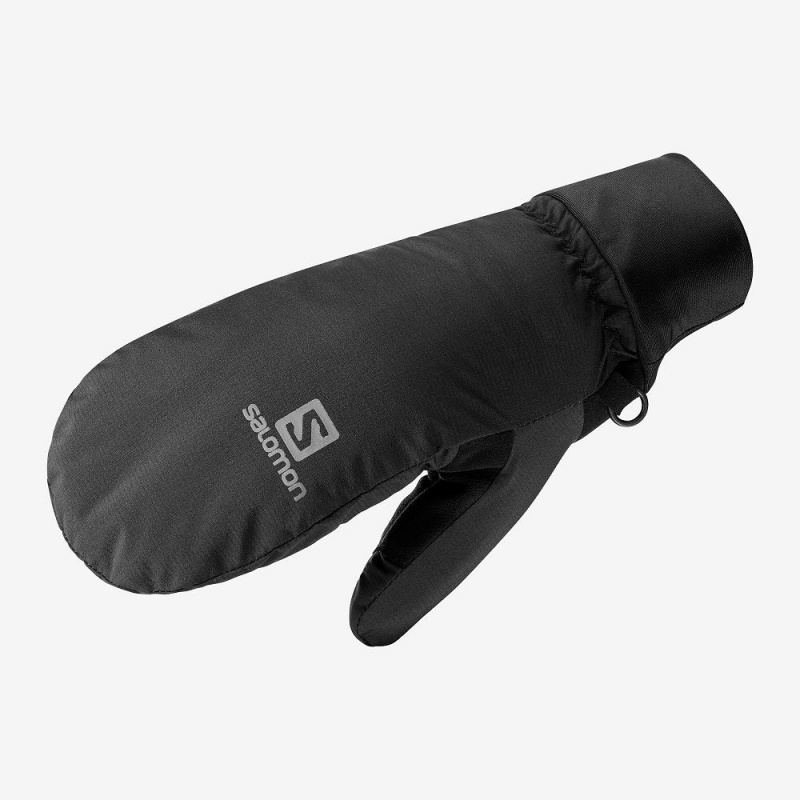 Salomon RS WARM MITTEN U Negras | 5042XEMZY