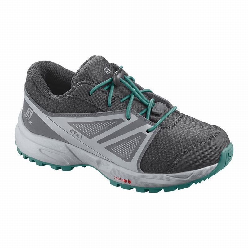 Salomon SENSE CLIMASALOMON WATERPROOF Negras Azules | 7614SJCRH