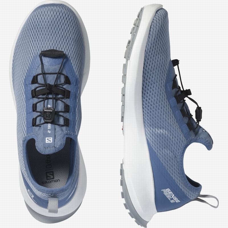 Salomon SENSE FEEL 2 Gris Azules Blancas | 5789LPKSG