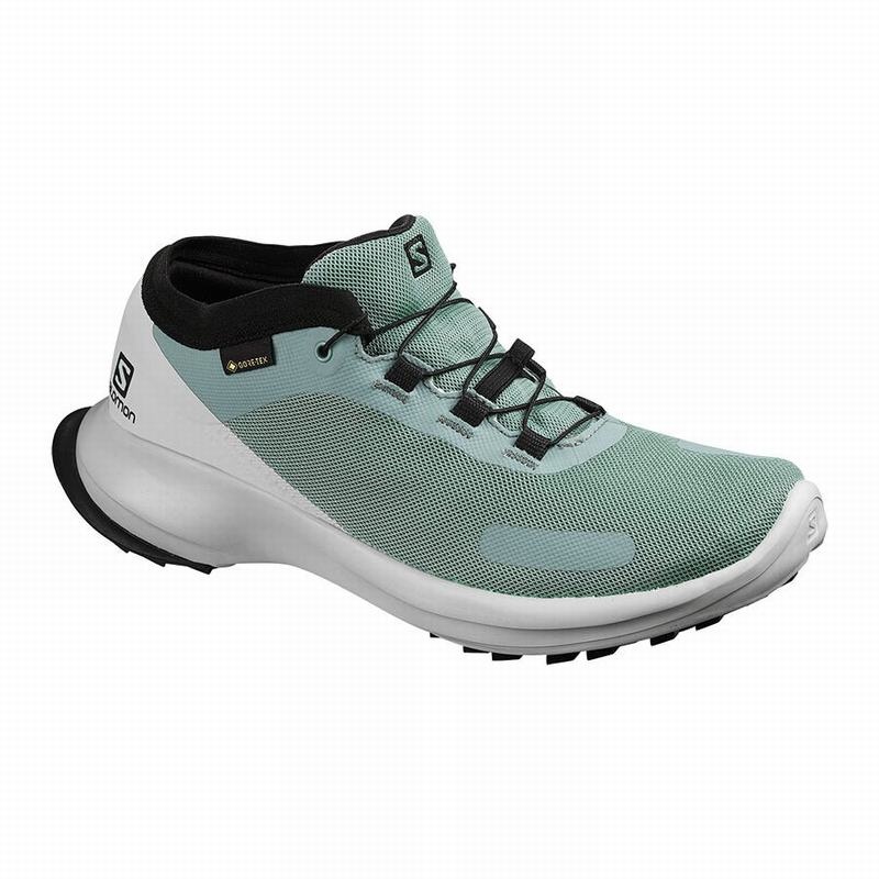 Salomon SENSE FEEL GTX W Verde Azules | 8216DJLFA