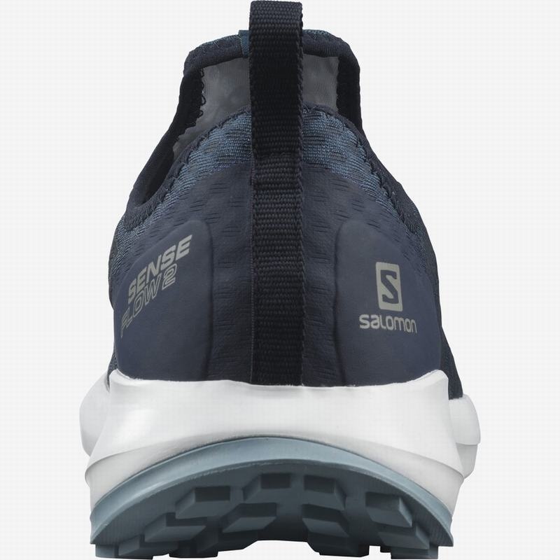 Salomon SENSE FLOW 2 Azul Marino Blancas | 8975OUFYW