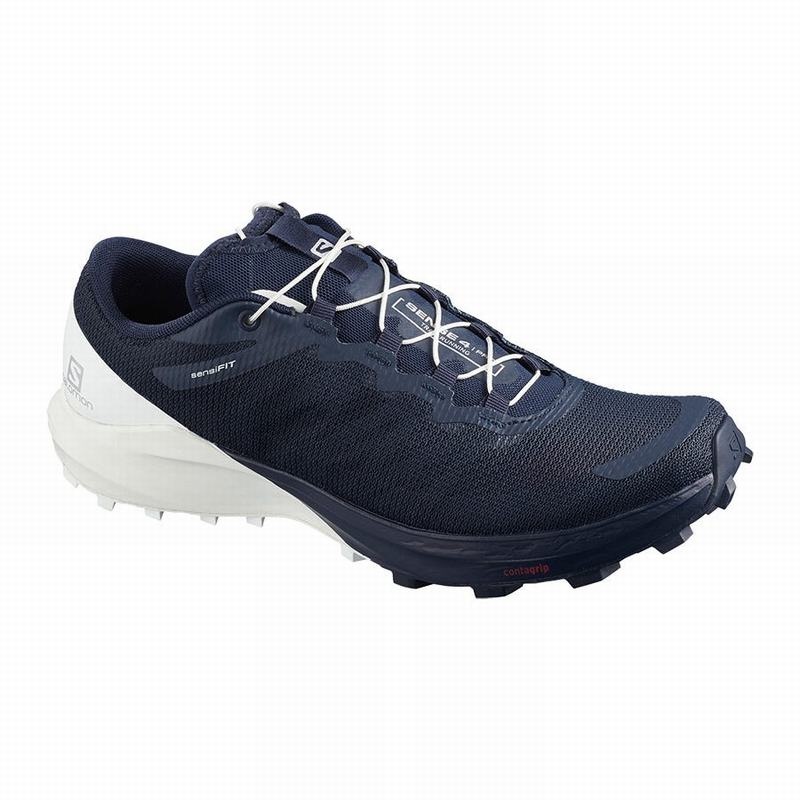 Salomon SENSE PRO 4 Azul Marino Blancas | 5498LTPJY