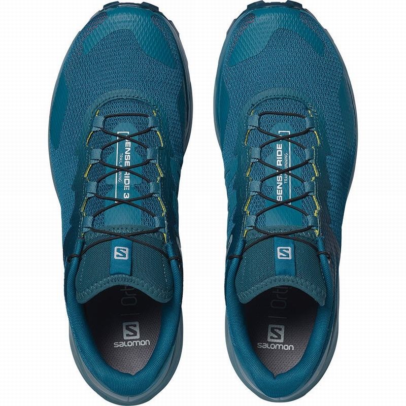 Salomon SENSE RIDE 3 Azules | 1438AMJCN