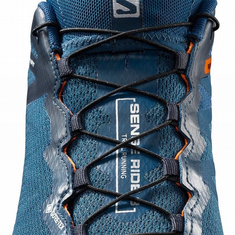 Salomon SENSE RIDE 3 GTX INVIS. FIT Azul Marino | 1278DMNZA