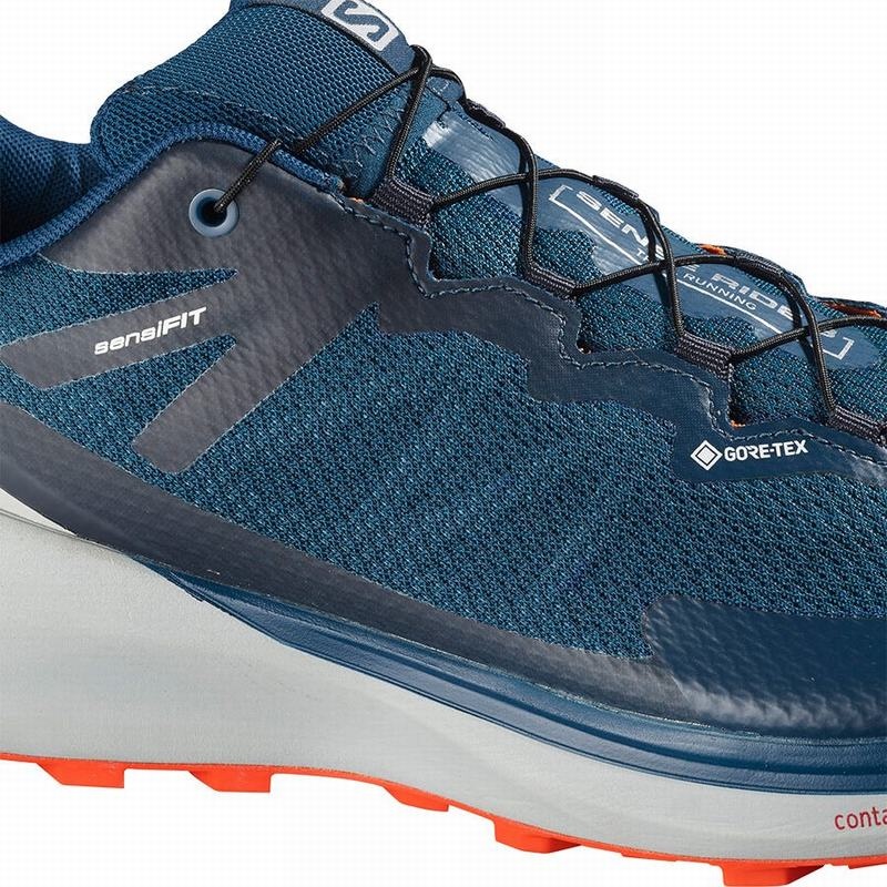 Salomon SENSE RIDE 3 GTX INVIS. FIT Azul Marino | 1278DMNZA