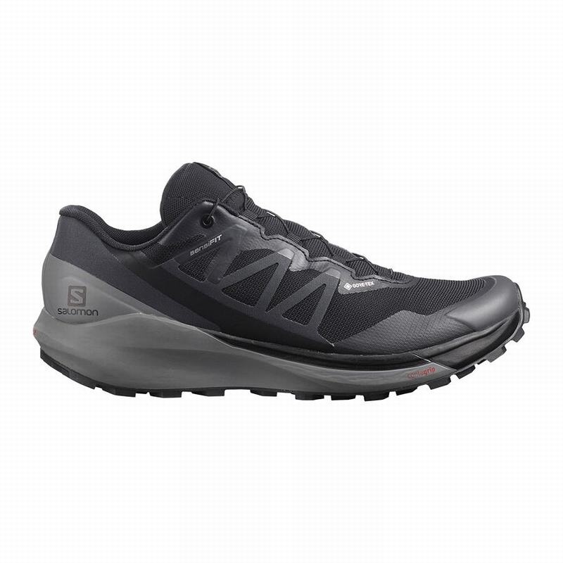 Salomon SENSE RIDE 4 GORE-TEX INVISIBLE FIT Negras | 9017JGDQK