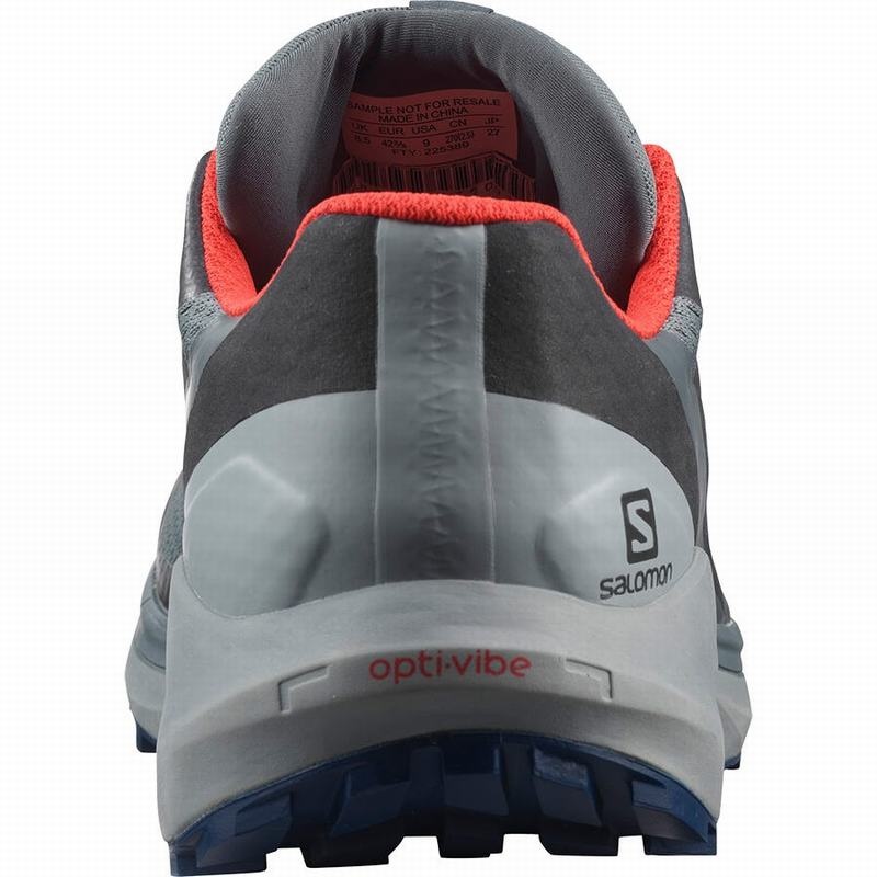 Salomon SENSE RIDE 4 GORE-TEX INVISIBLE FIT Azules Oscuro Negras | 4761WHTRV