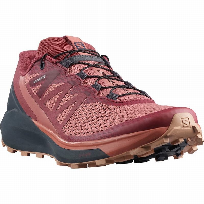 Salomon SENSE RIDE 4 Rojas Oscuro | 3489UVKTB