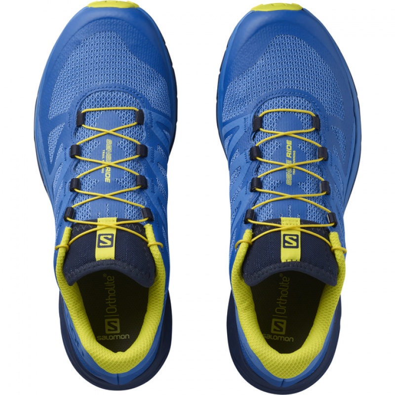 Salomon SENSE RIDE Azules Azul Marino | 4971TXOGC