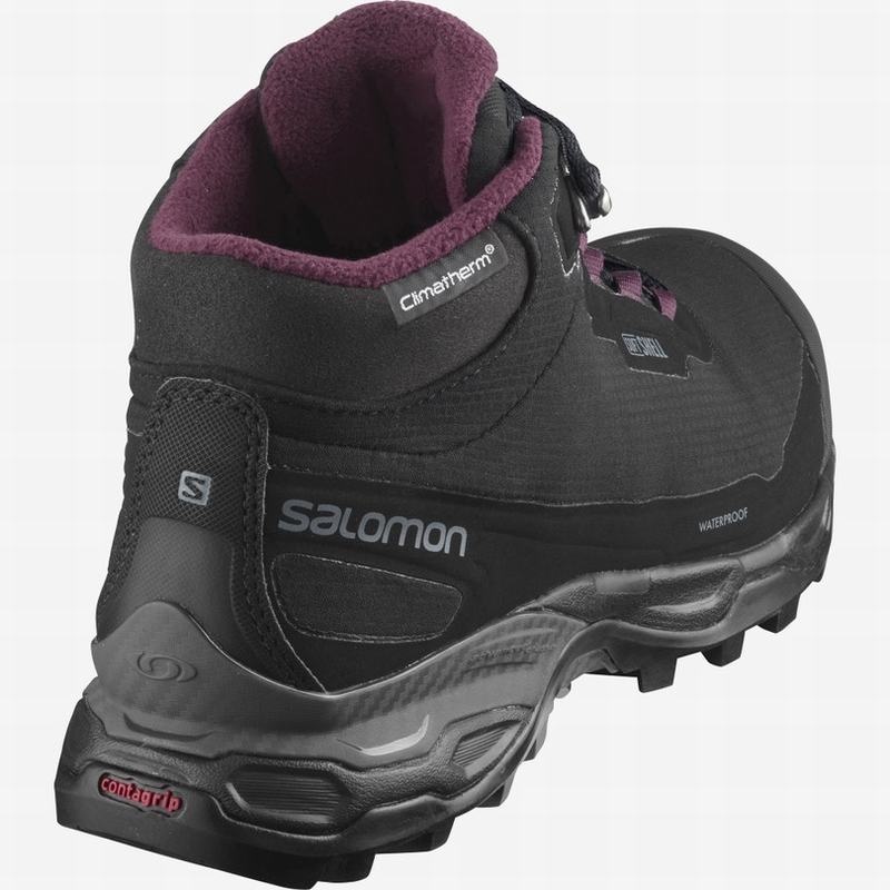 Salomon SHELTER SPIKES CLIMASALOMON WATERPROOF Negras | 5819DTREU