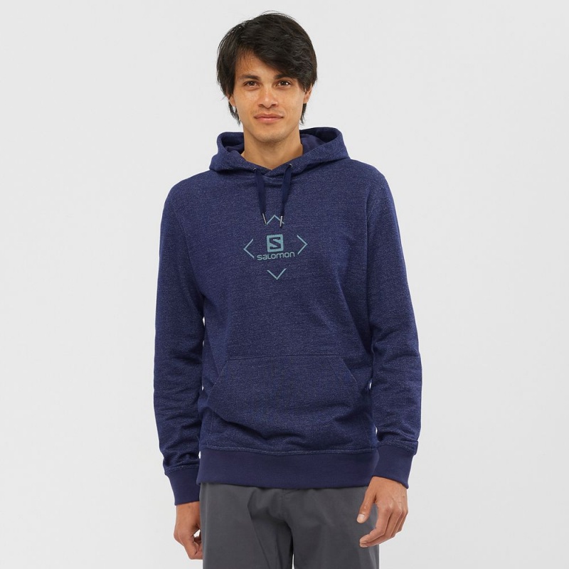 Salomon SHIFT HOODIE M Azul Marino | 1385EDKWQ