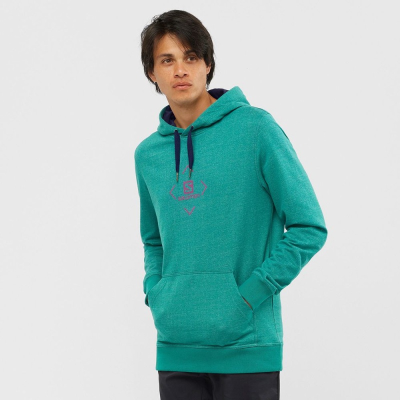 Salomon SHIFT HOODIE M Verde | 8976OREJH