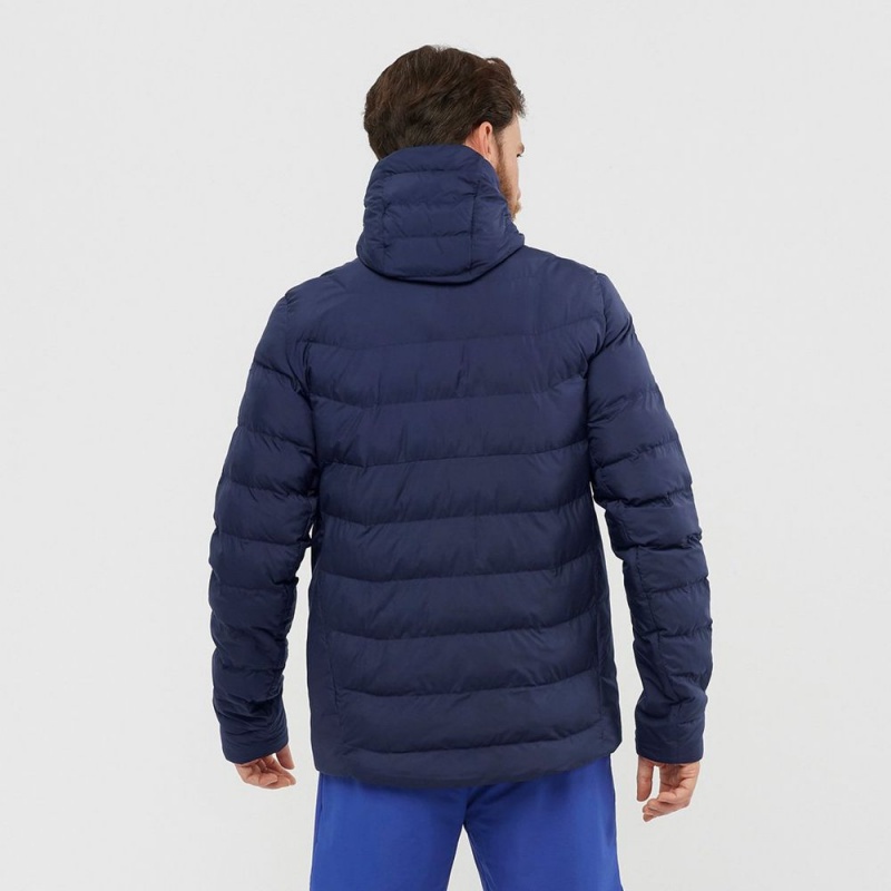 Salomon SIGHT STORM HOODIE Azul Marino | 5649GIFHC